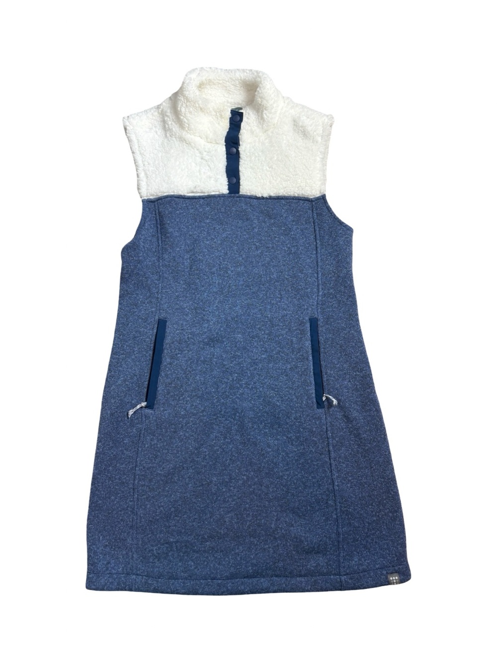 Title Nine Callitrix Fleece Vest Dress